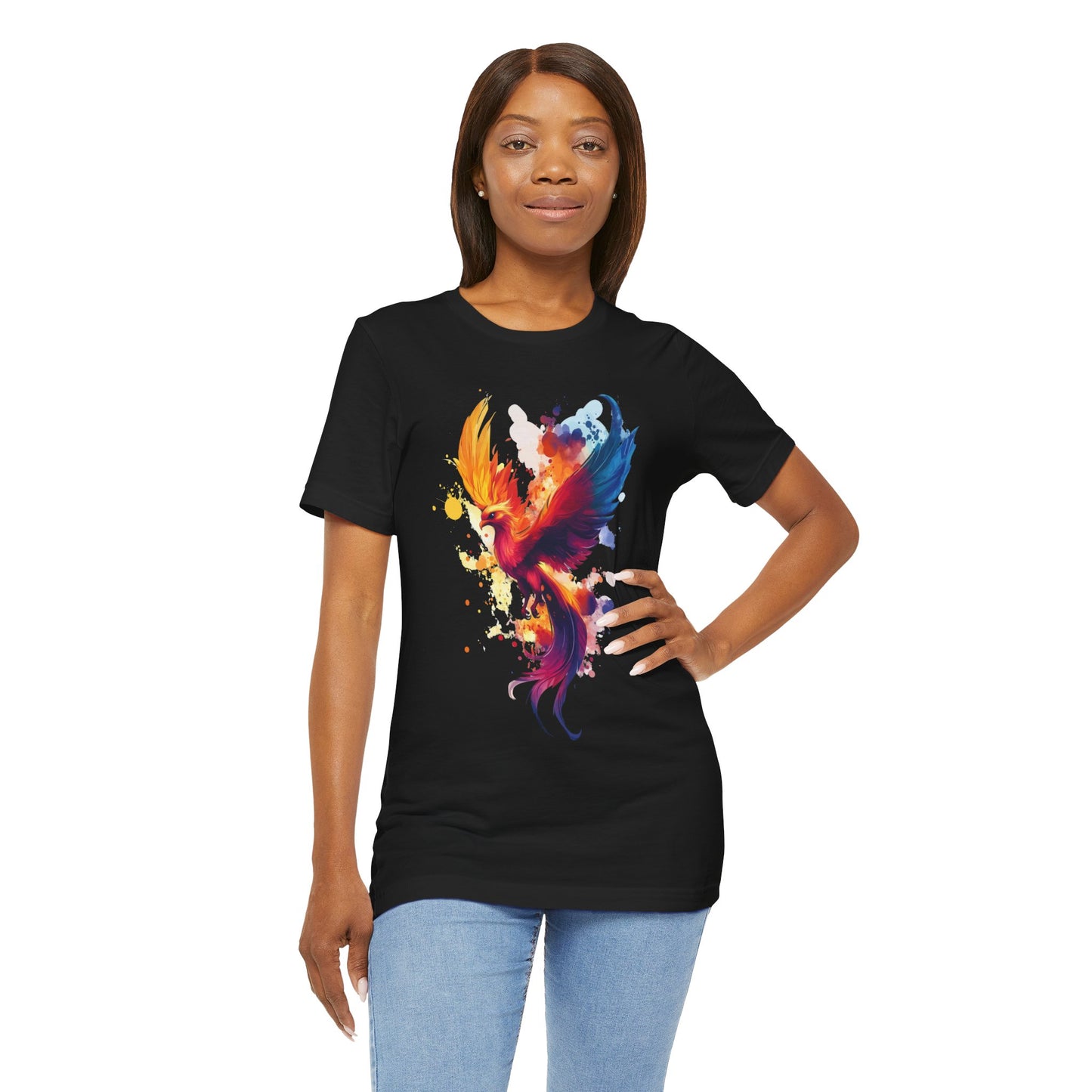Phoenix Rising Color Splash