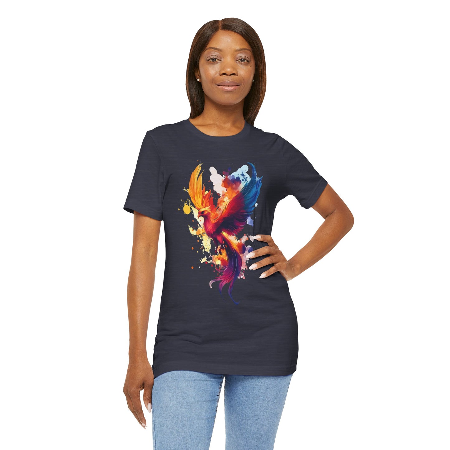 Phoenix Rising Color Splash
