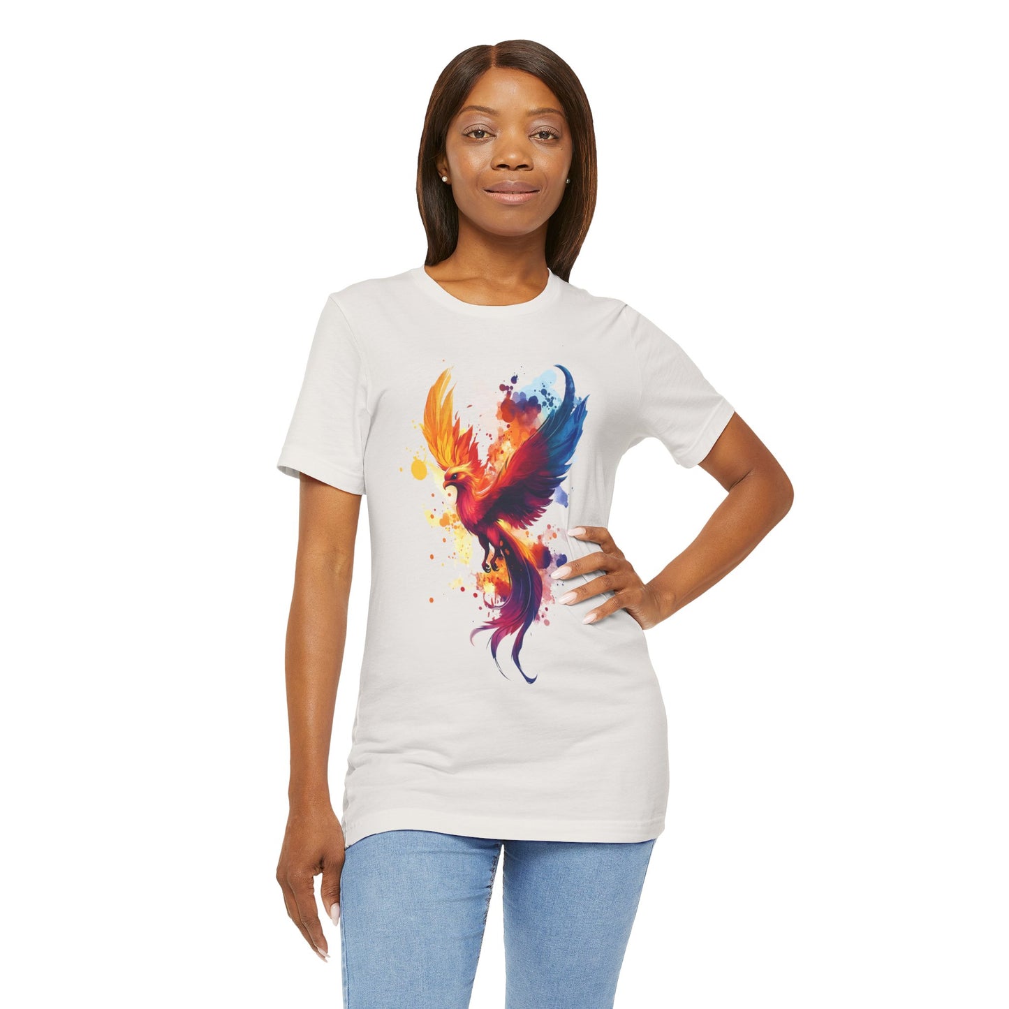 Phoenix Rising Color Splash